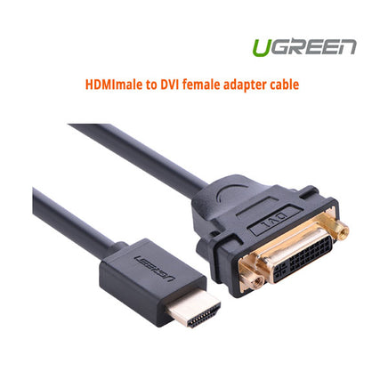 UGREEN HDMImale to DVI female adapter cable (20136) - ElectronX Plus