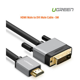 UGREEN HDMI Male to DVI Male Cable 5M (20889) - ElectronX Plus