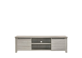 TV Stand Entertainment Unit 120cm In White Oak - ElectronX Plus