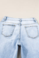 Beau Blue Acid Wash Straight Jeans - ElectronX Plus