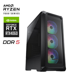 AMD Guardian Ryzen 5 7500F RTX4060 Gaming PC 32G DDR5 1TB - ElectronX Plus