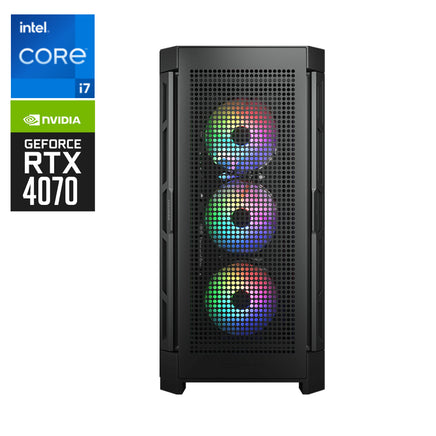 Intel Guardian i7 14700KF RTX4070 Gaming PC 2T SSD 32G - ElectronX Plus