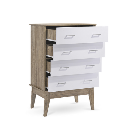 Tallboy Chest of Drawer Oak - ElectronX Plus